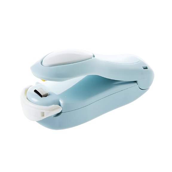 ZEPARO Handheld Mini Bag Sealer,2 in 1 Portable Heat Sealer and Cutter for Plastic Bags Food Storage