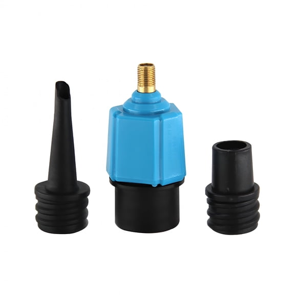 LADYGYM Inflatable Air Pump Valve Adapter Nozzle Rubber Boat Tire Compressor Converter