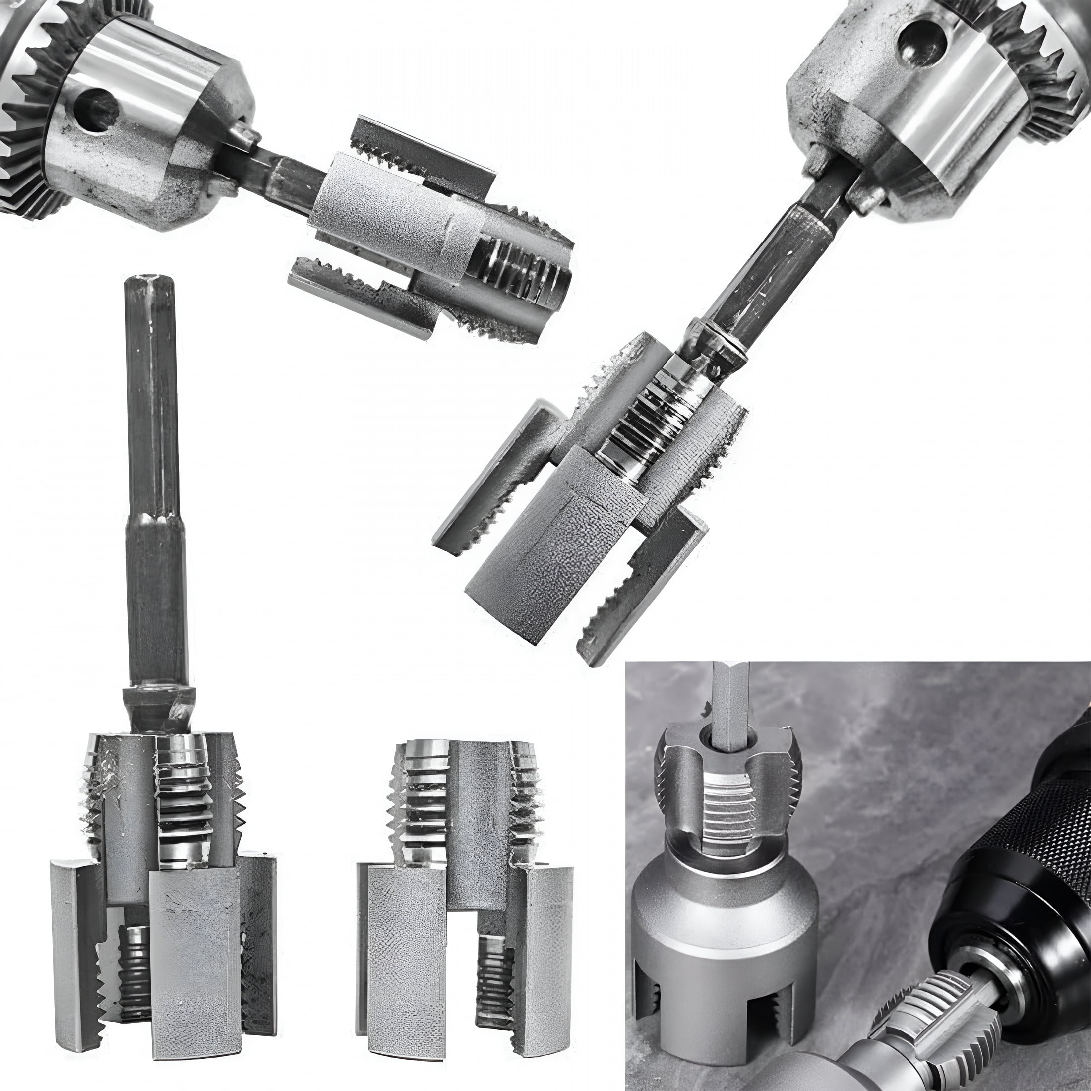 ZEPARO Integrated Internal & External Pipe Threading Tool,Pipe Thread ...