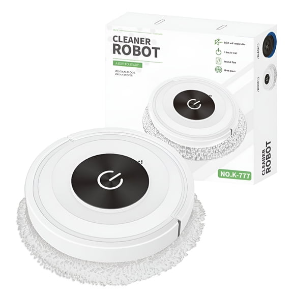 ZEPARO Intelligent Small Household Appliance Mopping Robot with Dry and Wet Purpose Hand Scrubbing Robot,Vacuum and Mop Robot