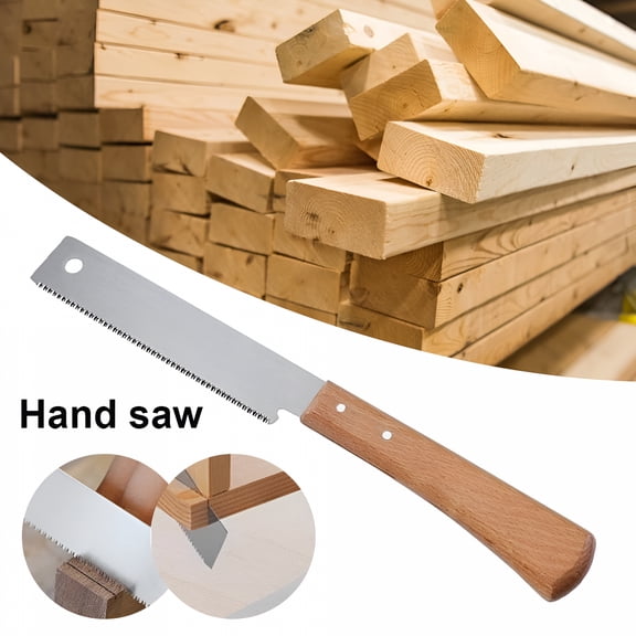 ZEPARO Japanese Flush Cut Saw, 12 Inch Hand Pull Saw with SK5 Steel Blade, 17 TPI Woodworking Trim Tool for Hardwood, Softwood, Garden and Architecture Projects