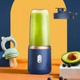 thumbnail image 1 of ZEPARO Juicer Machines Portable Blender Bullet Blender Blenders Personal Blender Shakes Smoothies Leakproof-Lid Sip Spout Kitchen USB Rechargeable, 1 of 7