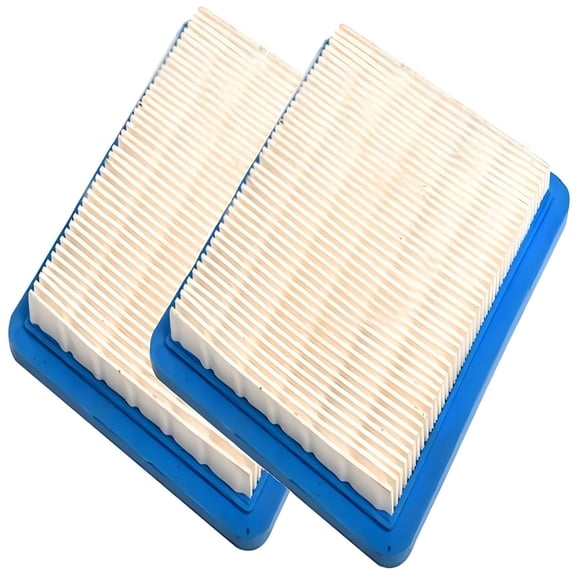 ZEPARO Push Mower Air Filter Replacement Range Accessories Paper Filter Set Non-Genuine Air Filter For Lawn Mowers And Tractors (2 Pieces)