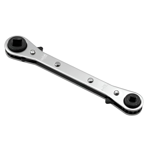 ZEPARO Refrigeration Ratchet Wrench 1/4 3/8 3/16 5/16Inch Port Valve HVAC Tool