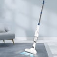 thumbnail image 1 of ZEPARO Stick Vacuum Cleaner,Lightweight Cordless Stick Vac,30 Min Runtime,1200mAh Rechargeable Battery,4800PA Suction,5-Stage Filtration,Carpet Hardwood Pet Hair,0.3L Dust Cup,1 Unit, 1 of 7