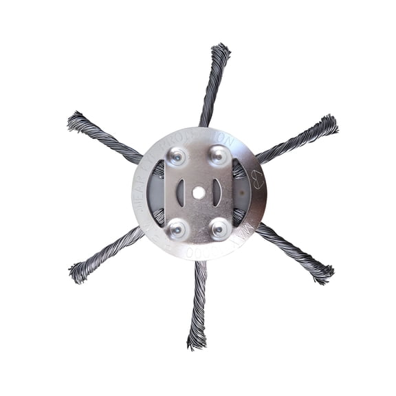 ZEPARO Trim Tool Steel Wire Grass Trimmer Head Lawn Mower Wire Grass Trimming Head