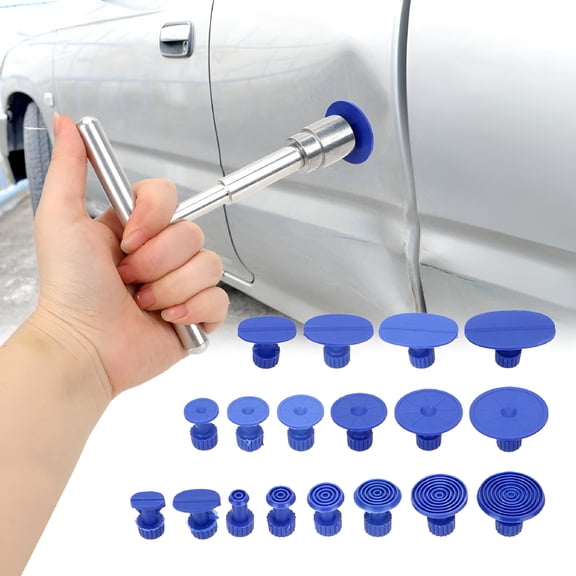 ZEPARO Universal Car Dent Repair Puller Remove Dents Suction Cup With 18 Pulling Tabs