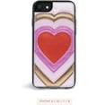 thumbnail image 1 of ZERO GRAVITY Compatible with iPhone 6/6s/7/8/SE 2nd Gen Patchwork Heart Phone Case - Embroidered Hearts Design - 360 Protection, Drop Test Approved, 1 of 1