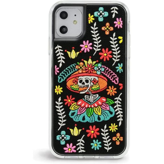 ZERO GRAVITY El Cielo Phone Case for iPhone 11 - Embroidered Design, Protective Cover - Drop Tested, 360 Protection