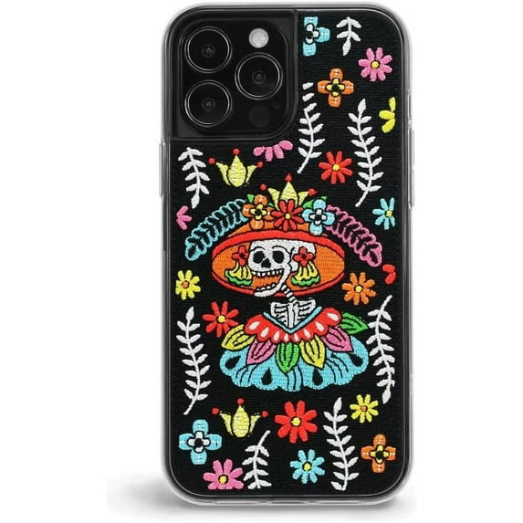 ZERO GRAVITY El Cielo Phone Case for iPhone 13 Pro Max - Embroidered Design, Protective Cover - Drop Tested, 360 Protection