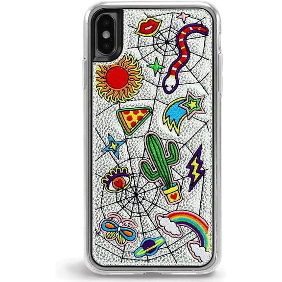 ZERO GRAVITY Gotcha Phone Case for iPhone Xs Max - Embroidered Design - Drop Tested, 360 Protection