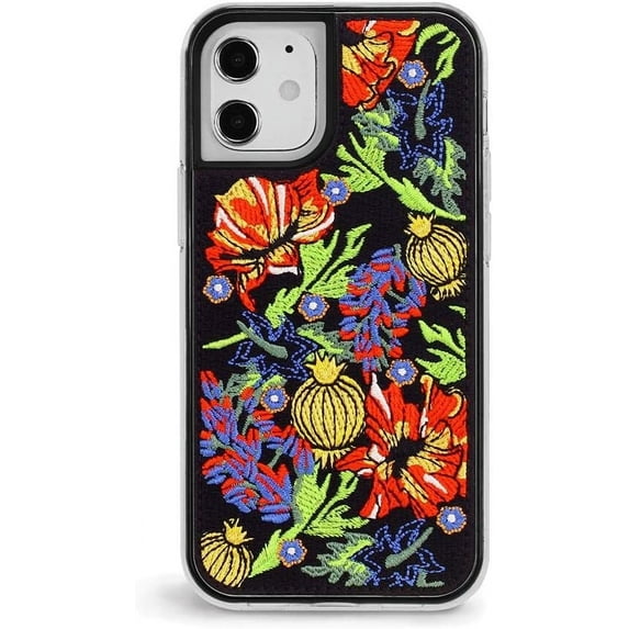 ZERO GRAVITY Harvest Phone Case for iPhone 12 Mini - Embroidered Design - Drop Tested, 360 Protection