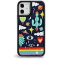 thumbnail image 1 of ZERO GRAVITY Horizon Phone Case for iPhone 12 Mini - Embroidered Design - Drop Tested, 360 Protection, 1 of 3
