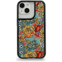 ZERO GRAVITY Jacquard Phone Case for iPhone 14 & 14 Pro - Clear Phone Case with Embroidered Design, Shockproof Protective Clear Case with Raised Corners - Drop Tested, 360 Protection