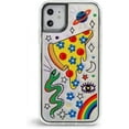 thumbnail image 1 of ZERO GRAVITY Lunch Phone Case for iPhone 11 - Embroidered Design, Protective Cover - Drop Tested, 360 Protection, 1 of 3