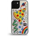 thumbnail image 1 of ZERO GRAVITY Lunch Phone Case for iPhone 13 - Embroidered Design, Protective Cover - Drop Tested, 360 Protection, 1 of 3