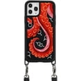 thumbnail image 1 of ZERO GRAVITY Octopus Arms Phone Case w/Strap for iPhone 11 Pro - Embroidered Design - Drop Tested, 360 Protection, 1 of 3