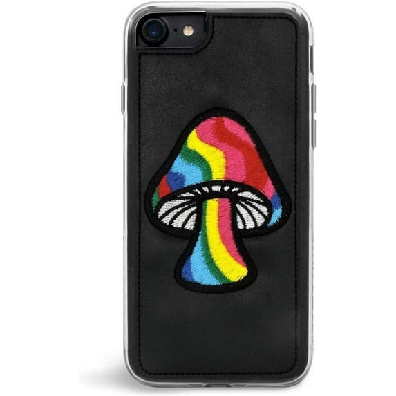 ZERO GRAVITY iPhone 7/8/SE 2nd Gen Shroom Phone Case - Embroidered Design - 360 Protection, Drop Test Approved