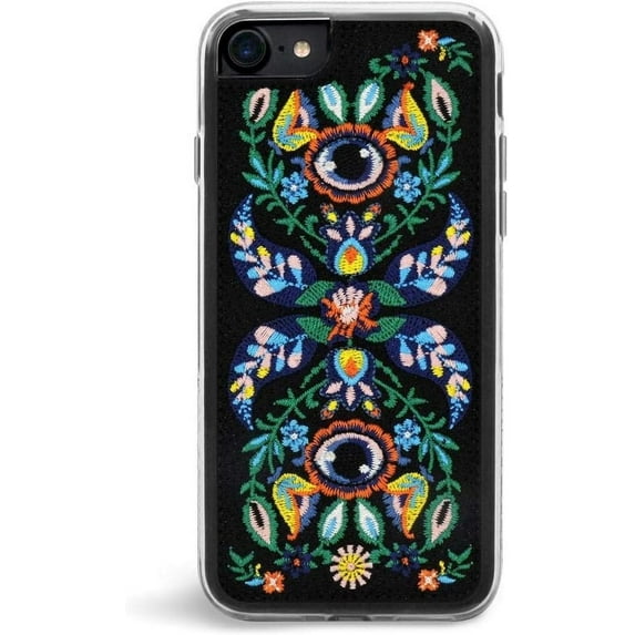ZERO GRAVITY iPhone 7/8/SE 2nd Gen Venus Phone Case - Floral and Vines Embroidery - 360 Protection, Drop Test Approved