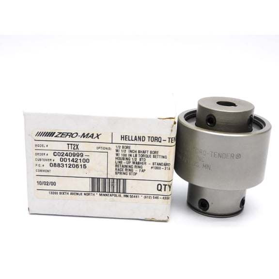 ZERO-MAX TT2X 1/2" NSMP