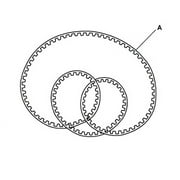 ZERO Motorcycles Final Drive Belt FX FXS 30-08278