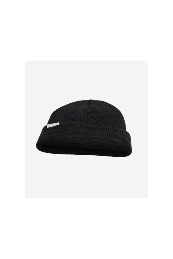 Knitted Beanie Black 11-08202