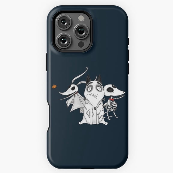 ZERO SCRAPS and SPARKY dog Tim Burton Movies X101 Phone Case Compatible with iPhone 17 16 15 14 13 12 11 Pro Max – Premium Protection