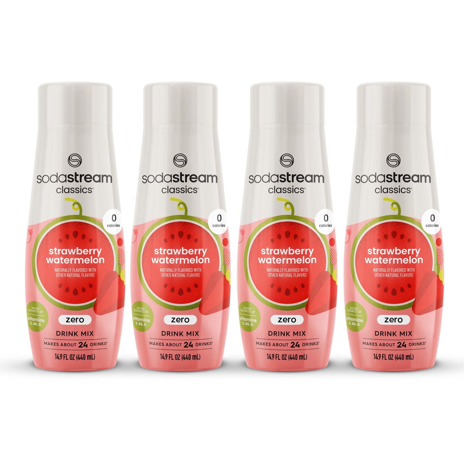SodaStream Classics Zero Strawberry Watermelon Drink Mix, 14.9fl oz ...