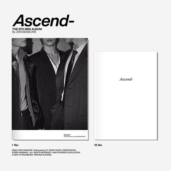 ZEROBASEONE - [ASCEND-] 6th Mini Album PHOTOBOOK RANDOM Version