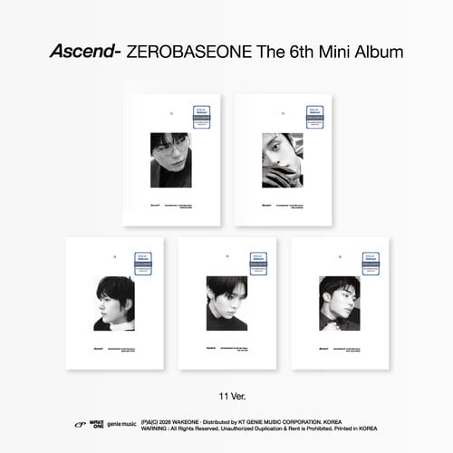 ZEROBASEONE - Ascend- (11 ver.) (Walmart Exclusive) - CD