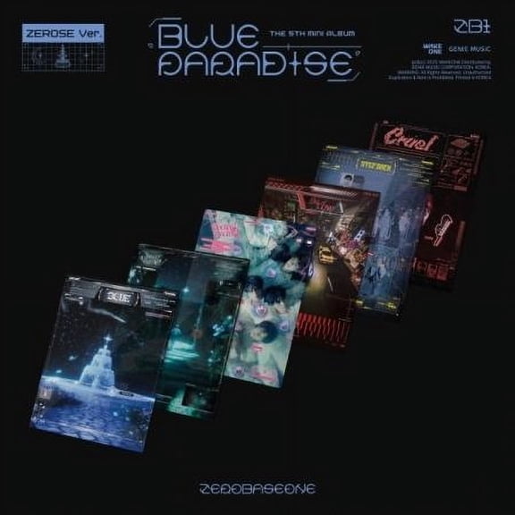 ZEROBASEONE - [BLUE PARADISE] 5th Mini Album ZEROSE RANDOM Version
