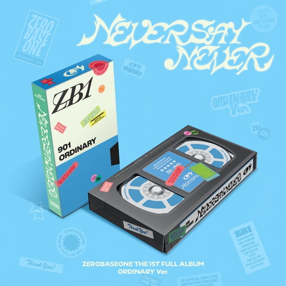 ZEROBASEONE - [NEVER SAY NEVER] 1st Full Album PHOTOBOOK ORDINARY Version