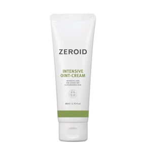 ZEROID Intensive Oint Cream (2.70 Fl Oz, 80ml) Intensive Care for Severe Dry & Disordered Skin
