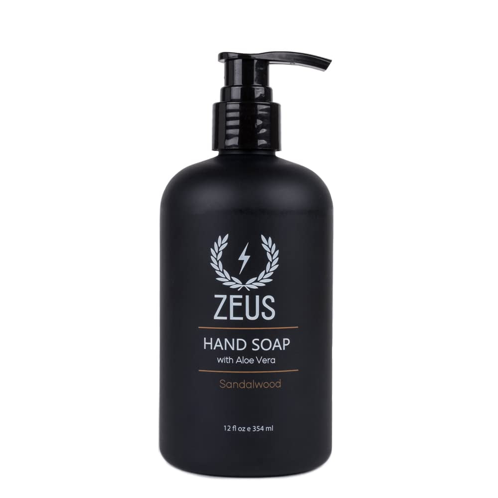 ZEUS Liquid Hand Soap AIF4 with Aloe Vera, Natural Moisturizing Hand