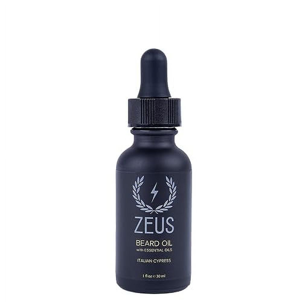 ZEUS Natural Beard Oil, Premium Conditioning Beard Oil to Soften Beard