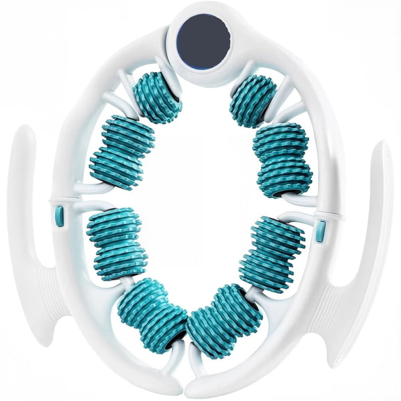 ZEYA Cellulite Massage Tool Muscle Roller - Deep Fascia Massager & Dimpled Skin Remover for Legs, Thighs & Buttocks - Anti-Cellulite Roller, Smooth Skin, Pain Reliefs (Blue)