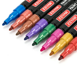 Permanent Markers Chisel Tip Desk StyleAsst. Color - 3 Ct3-Pack - G8 Central