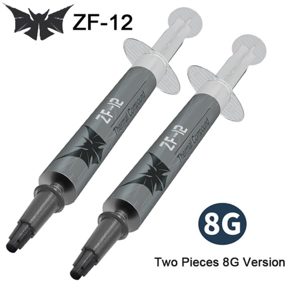 ZF-12 Thermal Compound Conductive 12W/mk Grease Paste Silicone Plaster Heat Sink for CPU GPU Chipset Notebook Cooling