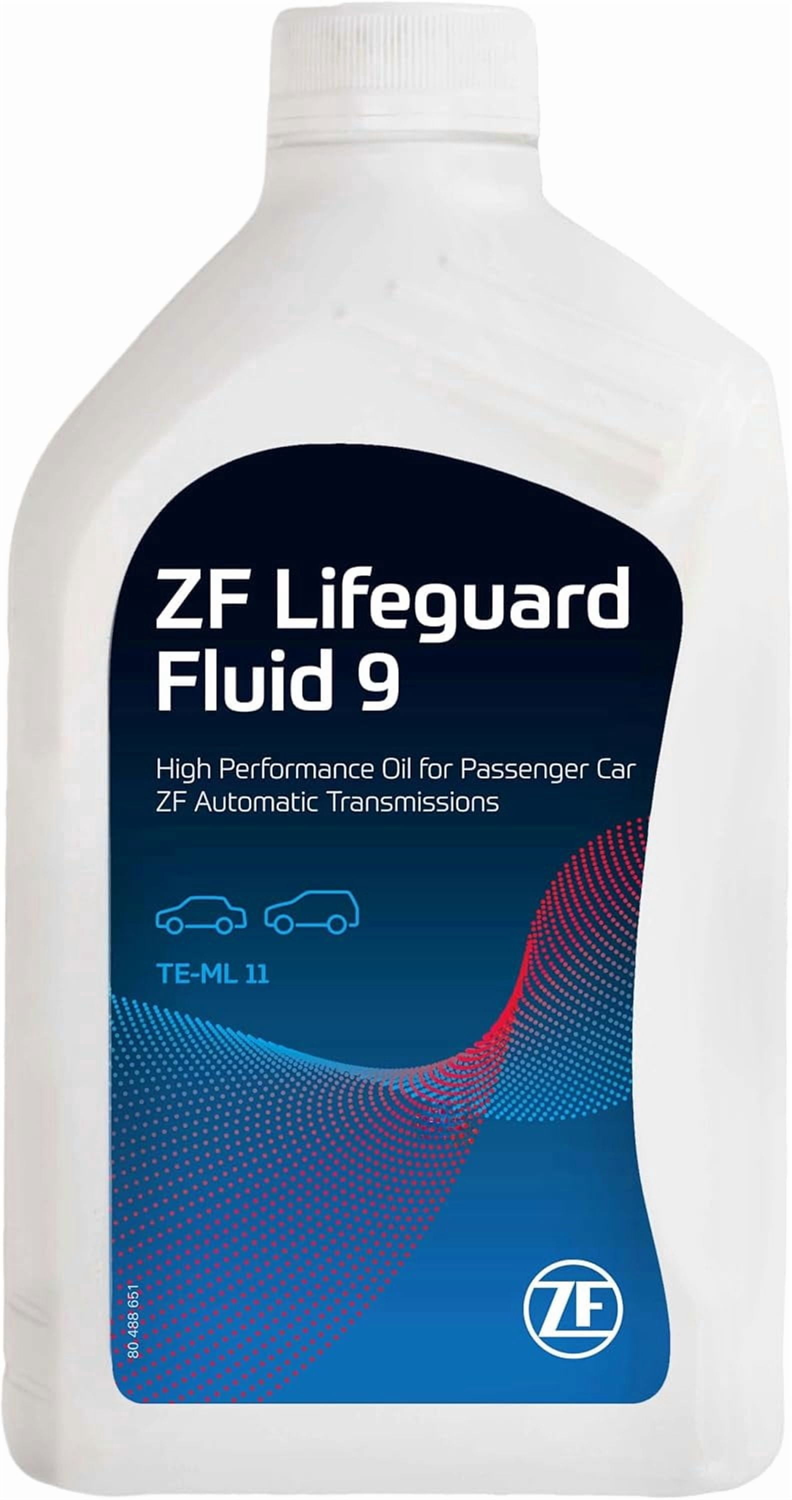 ZF Lifeguard-9 Full Synthetic Automatic Transmission Fluid, 1 Liter
