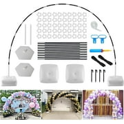 ZFITEI Balloon Arch Stand, 10ft & 9ft Adjustable Balloon Arch Kit with Water Fillable Base for Wedding Birthday Baby Shower Decoration Halloween Christmas Party Supplies