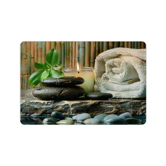 ZFLMY Candle Towels Diatom Mud Mats Non-Slip Quick Drying Home 24x16in