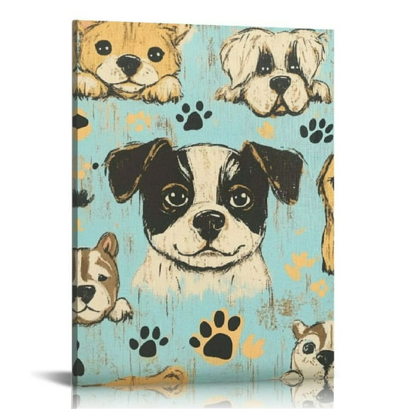 ZFLMY Canvas Print Wall Art Decor for Home Living Room Bedroom Office, Perfect Gift Idea for Wedding Anniversary Christmas - 12x16/16x20 inches 12x16in