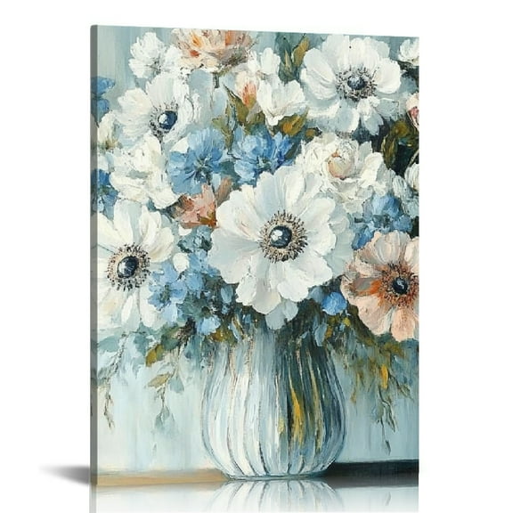 ZFLMY Canvas Wall Art Decor for Bathroom Office Living Room Bedroom 12x16in