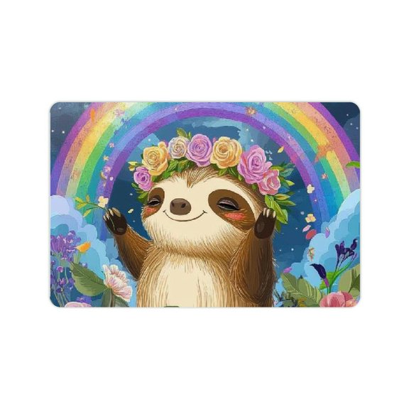 ZFLMY Cute Cat Diatom Mud Mat Non-Slip Quick Drying Home Decor 24x16in