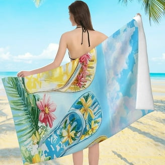 Flip Flop Beach Towel