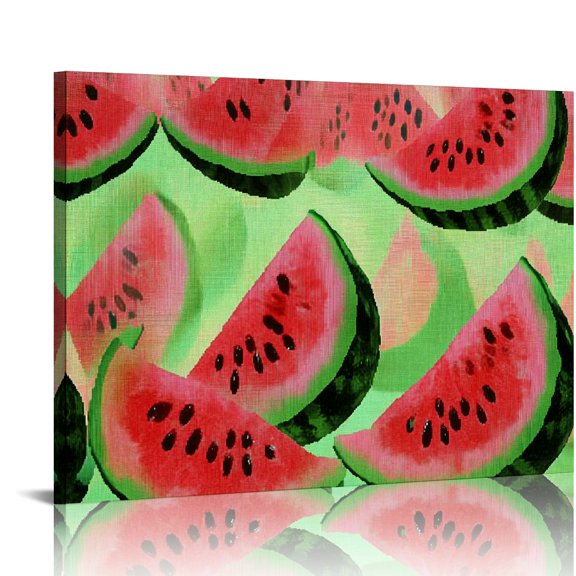 ZFLMY Generative Art Canvas Wall Art Prints Ready To Hang Home Decor for Living Room Bedroom Kitchen Office Hotel Salon Bar 16x12in