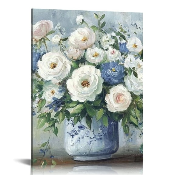 ZFLMY Modern Canvas Prints Wall Art, Home Decor for Living Room Bathroom Bedroom Office, Perfect Gift Idea for Home Office Decor 12x16in