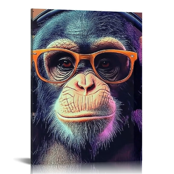 ZFLMY Music Theme Canvas Wall Art Decor for Home Living Room Bedroom Office, Perfect Gift Idea for Various Occasions, High Quality Printed Art for Positive Vibes, Easy to Hang, Waterproof