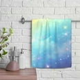 thumbnail image 1 of ZFLMY Rainbow Stars Sky 100% Polyester Absorbent Hand Towels for Bathroom Hotel Gym and Spa, Modern Decorative Tea Towels for Kitchens Showers, 29.5x13.8 Inches 29.5x13.8in, 1 of 6