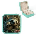thumbnail image 1 of ZFLMY Sloth Baby Tree Jewelry Box for Women - Compact Travel Organizer Green, 1 of 5